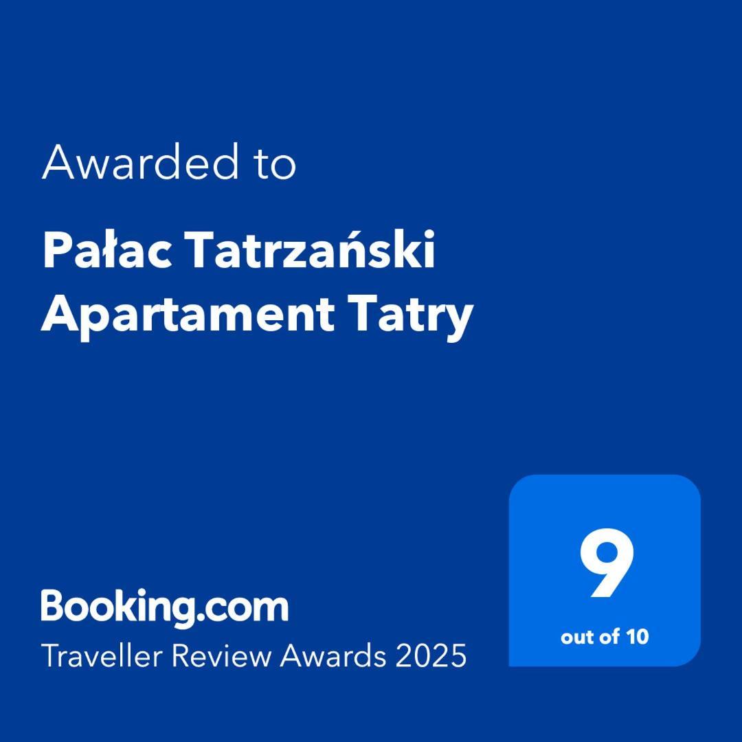 Palac Tatrzanski Apartament Tatry Bukowina Tatrzanska Exterior photo